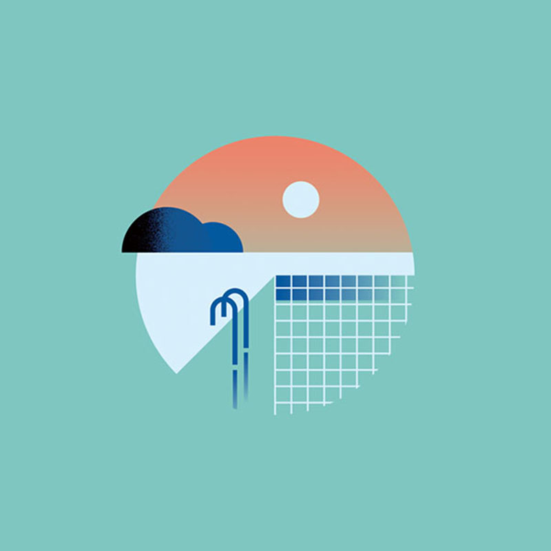 12 minimal monthly moods