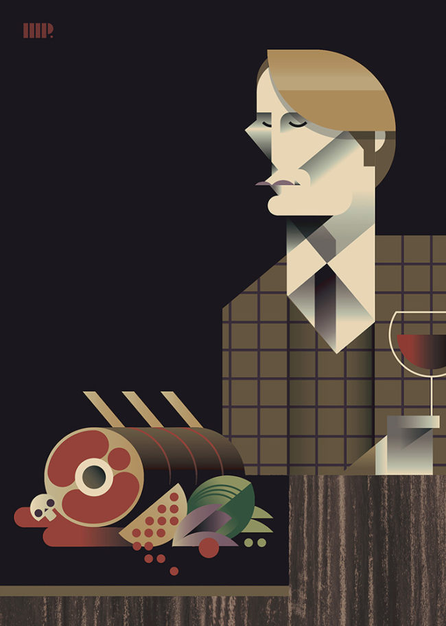 Mads Mikkelsen as Hannibal Lecter